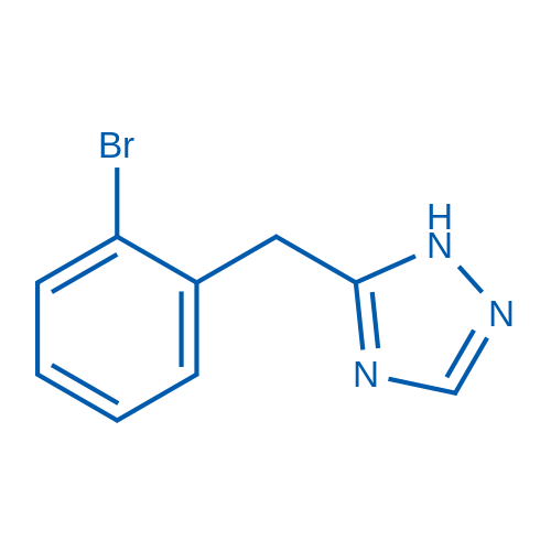5-(2-Bromobenzyl)-1H-1,2,4-triazole 100mg