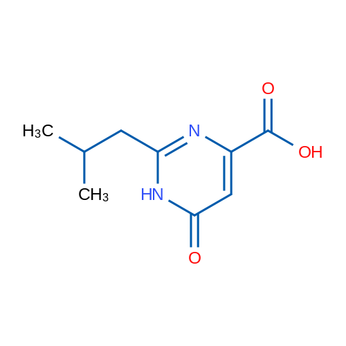 2-(2-Methylpropyl)-6-oxo-1,6-dihydropyrimidine-4-carboxylic acid 1g