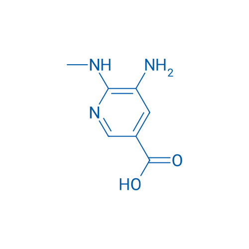 5-Amino-6-(methylamino)pyridine-3-carboxylic acid 1g