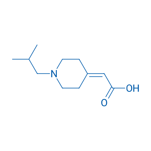 2-[1-(2-Methylpropyl)piperidin-4-ylidene]acetic acid 1g