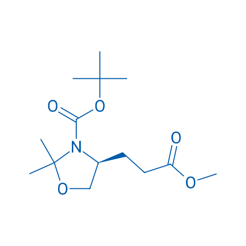 tert-Butyl (S)-4-(3-methoxy-3-oxopropyl)-2,2-dimethyloxazolidine-3-carboxylate 1g