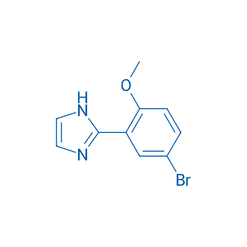 2-(5-Bromo-2-methoxyphenyl)-1H-imidazole 250mg