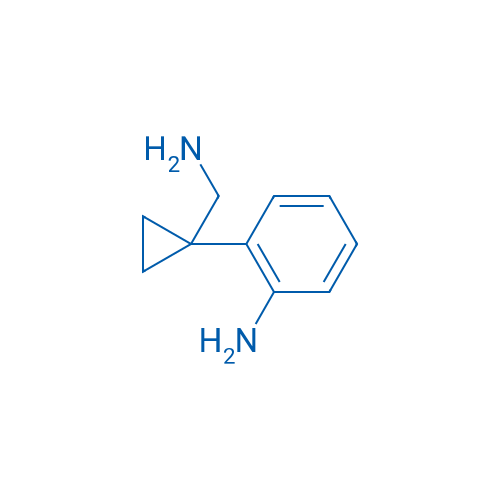 2-(1-(Aminomethyl)cyclopropyl)aniline 250mg