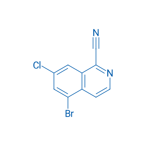 5-Bromo-7-chloroisoquinoline-1-carbonitrile 1g