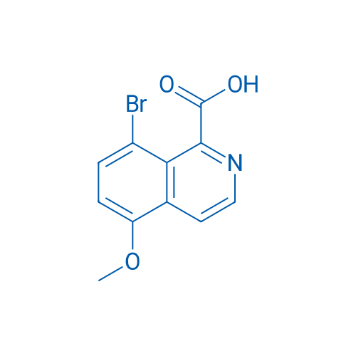 8-Bromo-5-methoxyisoquinoline-1-carboxylic acid 1g