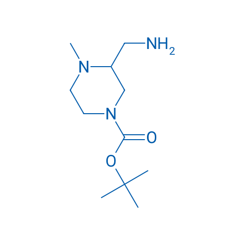 tert-Butyl 3-(aminomethyl)-4-methylpiperazine-1-carboxylate 1g