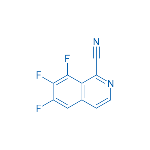 6,7,8-Trifluoroisoquinoline-1-carbonitrile 1g