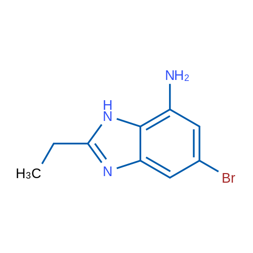 5-Bromo-2-ethyl-1h-1,3-benzodiazol-7-amine 1g