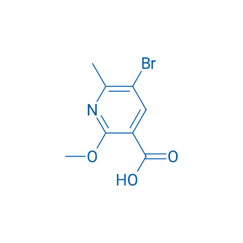 5-Bromo-2-methoxy-6-methylpyridine-3-carboxylic acid 1g