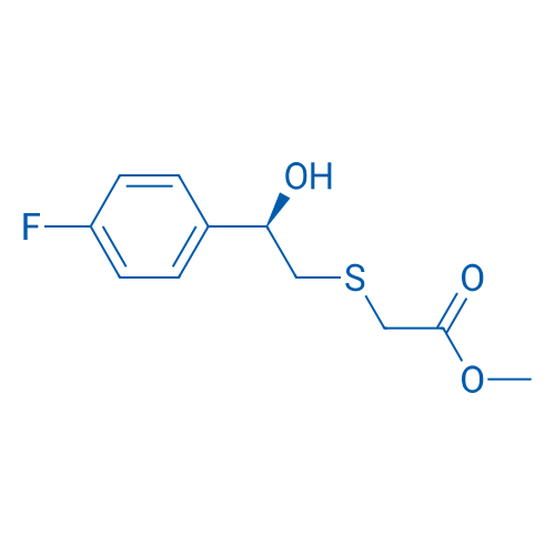(R)-Methyl 2-((2-(4-fluorophenyl)-2-hydroxyethyl)thio)acetate 1g