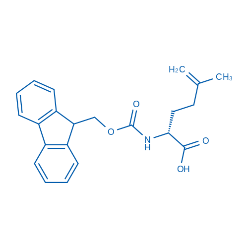 (R)-2-(Fmoc-amino)-5-methylhex-5-enoic acid 250mg