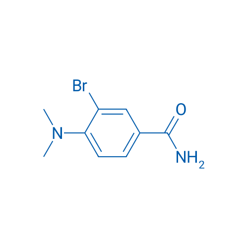 3-Bromo-4-(dimethylamino)benzamide 1g