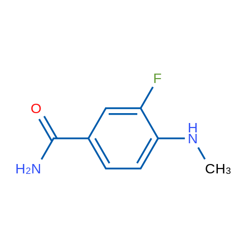 3-Fluoro-4-(methylamino)benzamide 1g
