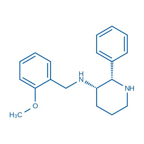 (2S,3S)-N-(2-Methoxybenzyl)-2-phenylpiperidin-3-amine 1g