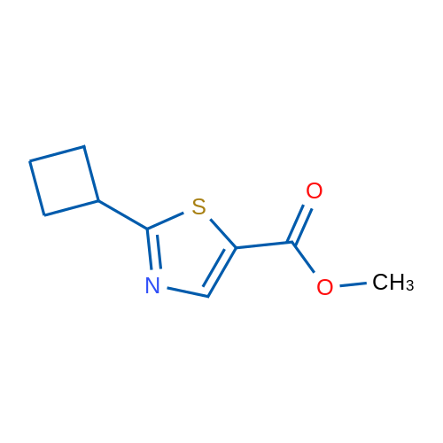 Methyl 2-cyclobutylthiazole-5-carboxylate 1g