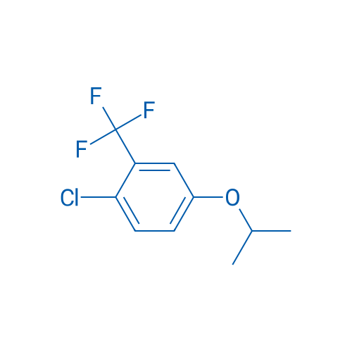 1-CHloro-4-(propan-2-yloxy)-2-(trifluoromethyl)benzene 5g