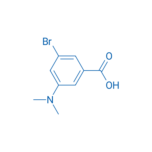 3-Bromo-5-(dimethylamino)benzoic acid 50mg
