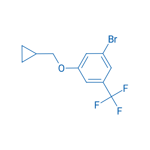 1-Bromo-3-(cyclopropylmethoxy)-5-(trifluoromethyl)benzene 250mg
