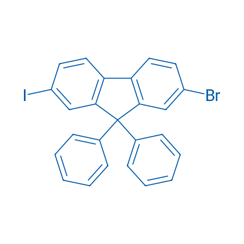 2-Bromo-7-iodo-9,9-diphenyl-9H-fluorene 250mg