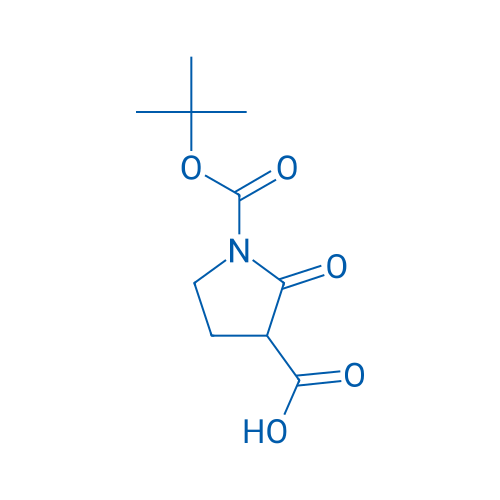 1-[(tert-Butoxy)carbonyl]-2-oxopyrrolidine-3-carboxylic acid 250mg