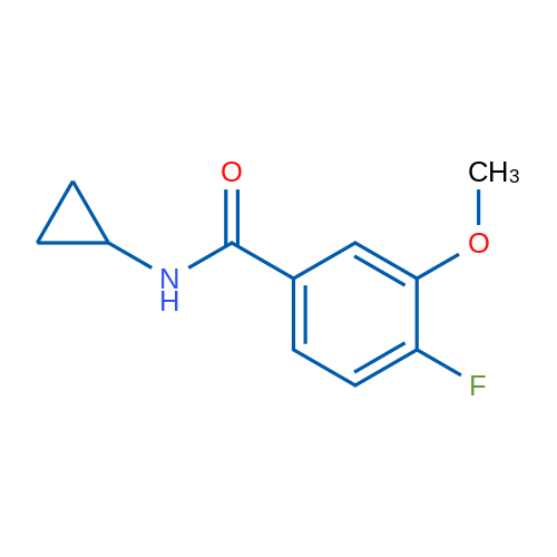 N-Cyclopropyl-4-fluoro-3-methoxybenzamide 1g
