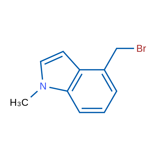 4-(Bromomethyl)-1-methyl-1H-indole 1g