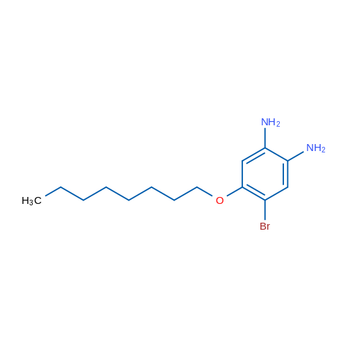 4-Bromo-5-(octyloxy)benzene-1,2-diamine 1g