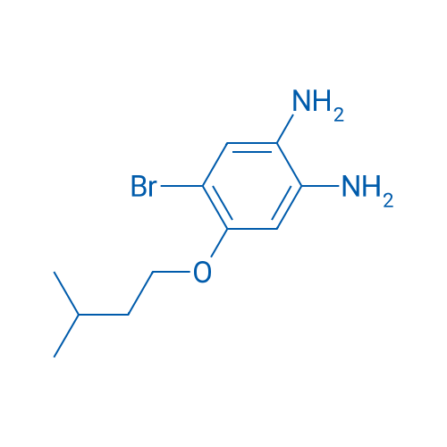 4-Bromo-5-(3-methylbutoxy)benzene-1,2-diamine 1g