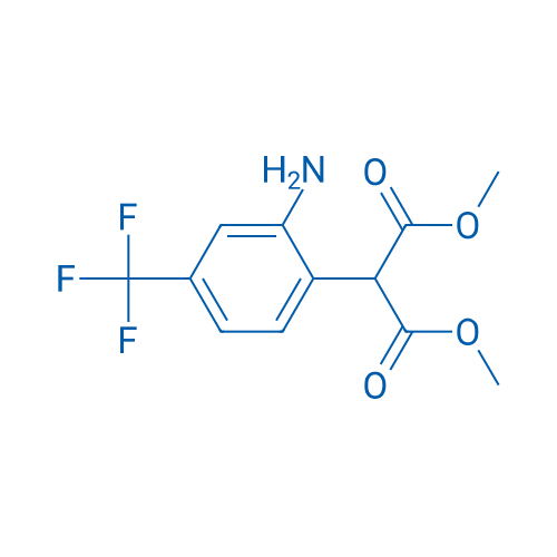 1,3-Dimethyl 2-[2-amino-4-(trifluoromethyl)phenyl]propanedioate 1g