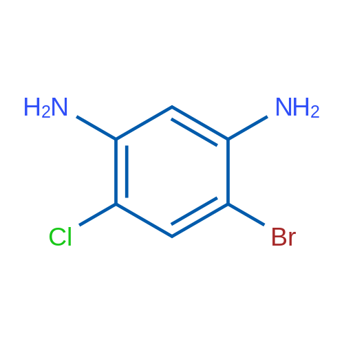 4-Bromo-6-chlorobenzene-1,3-diamine 1g
