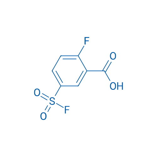2-Fluoro-5-(fluorosulfonyl)benzoic acid 1g
