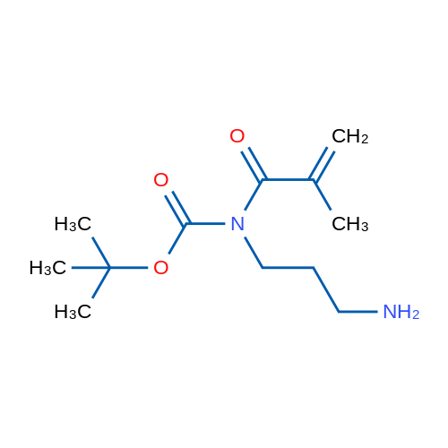 tert-Butyl (3-aminopropyl)(methacryloyl)carbamate 1g