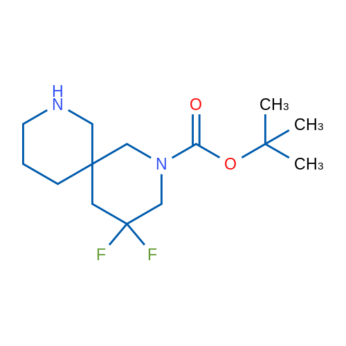 tert-Butyl 4,4-difluoro-2,8-diazaspiro[5.5]undecane-2-carboxylate 1g