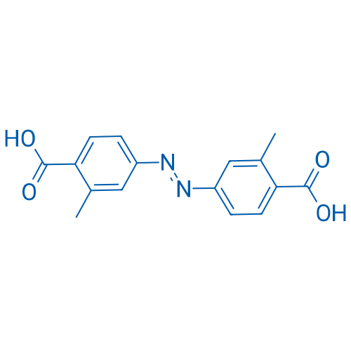 (E)-4,4'-(Diazene-1,2-diyl)bis(2-methylbenzoic acid) 250mg