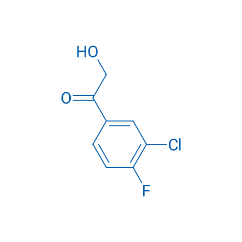 Ethanone, 1-(3-chloro-4-fluorophenyl)-2-hydroxy- 250mg