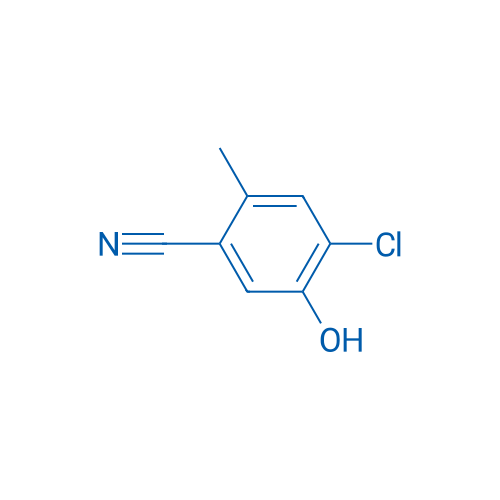 4-Chloro-5-hydroxy-2-methylbenzonitrile 250mg