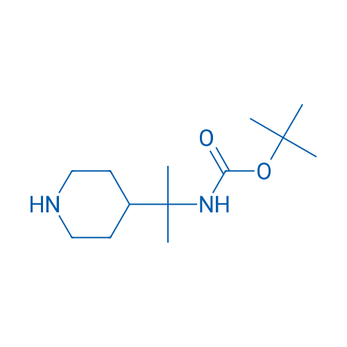 tert-Butyl (2-(piperidin-4-yl)propan-2-yl)carbamate 250mg