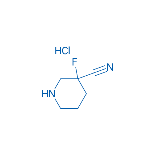 3-Fluoropiperidine-3-carbonitrile hydrochloride 1g