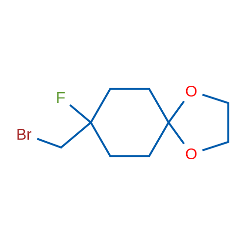 8-(bromomethyl)-8-fluoro-1,4-dioxaspiro[4.5]decane 1g