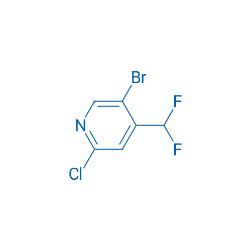 5-Bromo-2-chloro-4-(difluoromethyl)pyridine 25g