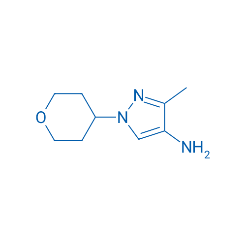 3-Methyl-1-(oxan-4-yl)-1H-pyrazol-4-amine 250mg