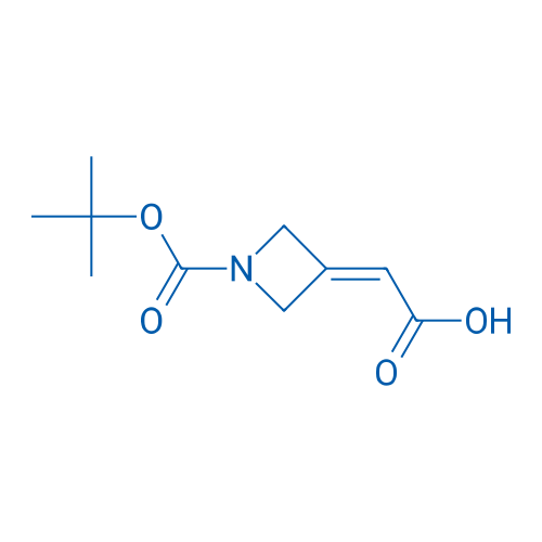 2-(1-(tert-Butoxycarbonyl)azetidin-3-ylidene)acetic acid 100mg