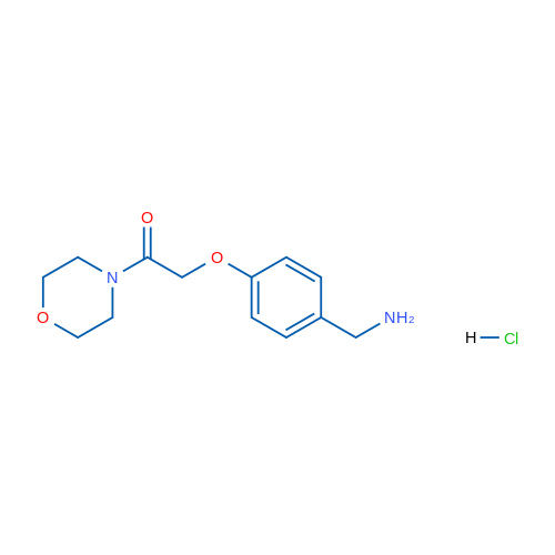 2-[4-(Aminomethyl)phenoxy]-1-(morpholin-4-yl)ethan-1-one hydrochloride 5g