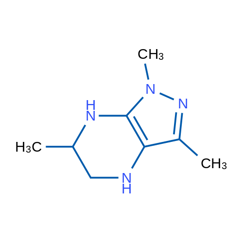 1,3,6-Trimethyl-1H,4H,5H,6H,7H-pyrazolo[3,4-b]pyrazine 1g