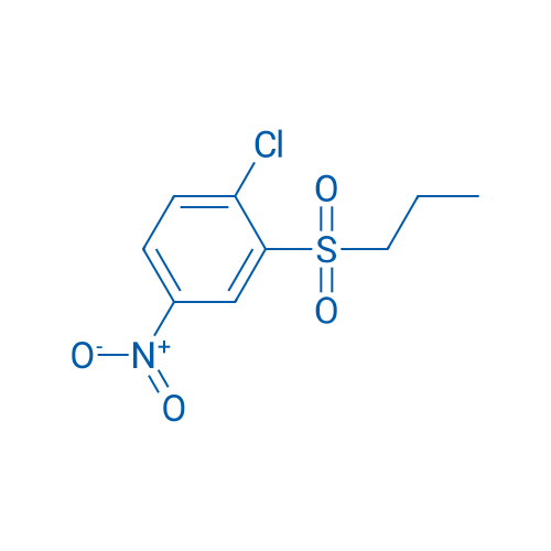 1-Chloro-4-nitro-2-(propane-1-sulfonyl)benzene 1g
