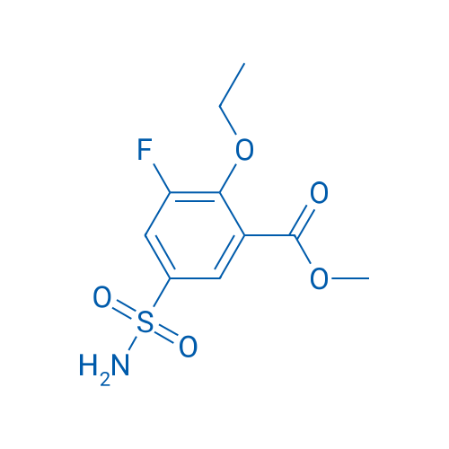 Methyl 2-ethoxy-3-fluoro-5-sulfamoylbenzoate 1g