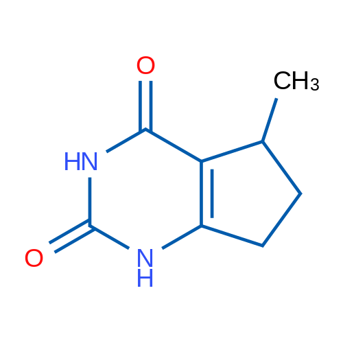 5-Methyl-1H,2H,3H,4H,5H,6H,7H-cyclopenta[d]pyrimidine-2,4-dione 250mg