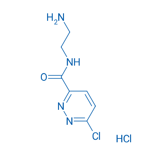 N-(2-Aminoethyl)-6-chloropyridazine-3-carboxamide hydrochloride 1g
