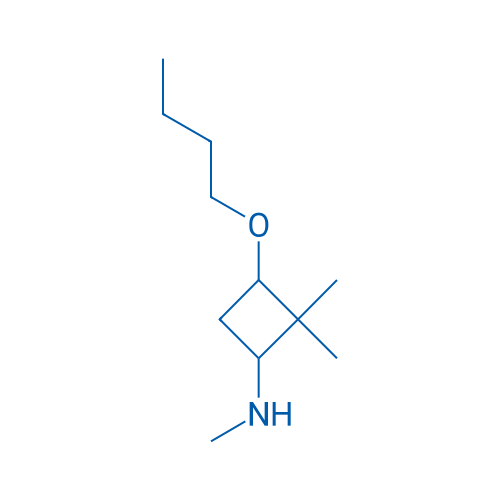 3-butoxy-N,2,2-trimethylcyclobutan-1-amine 250mg