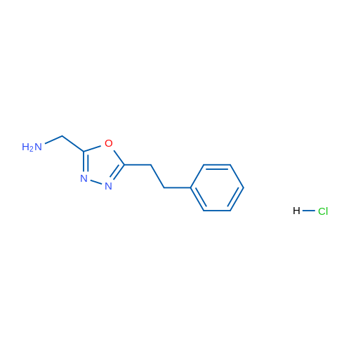 [5-(2-Phenylethyl)-1,3,4-oxadiazol-2-yl]methanamine hydrochloride 1g